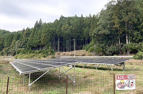 農地の活用（NTTスマイルエナジー様発電所）